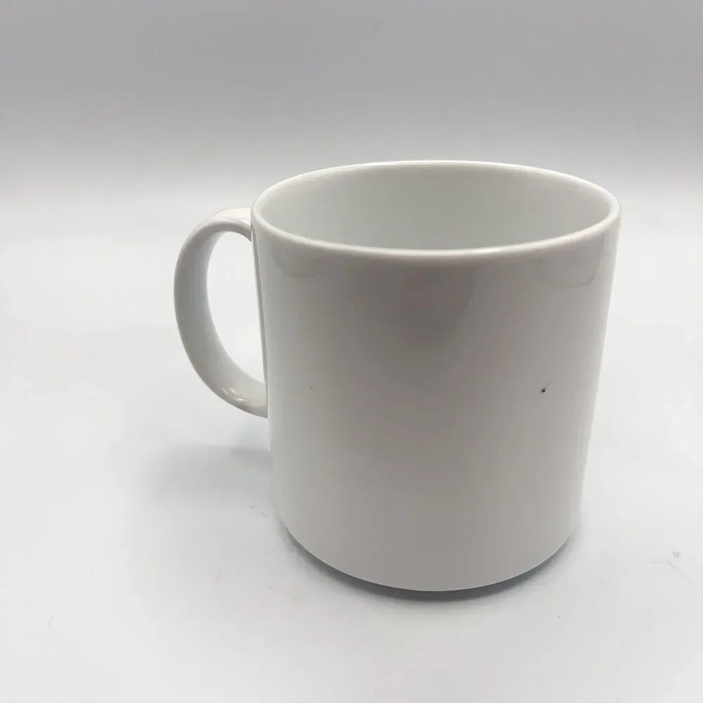 West Elm Rachel Kozlowski White Ceramic Dapper Owl Bow Tie Coffee Tea Mug Cup
